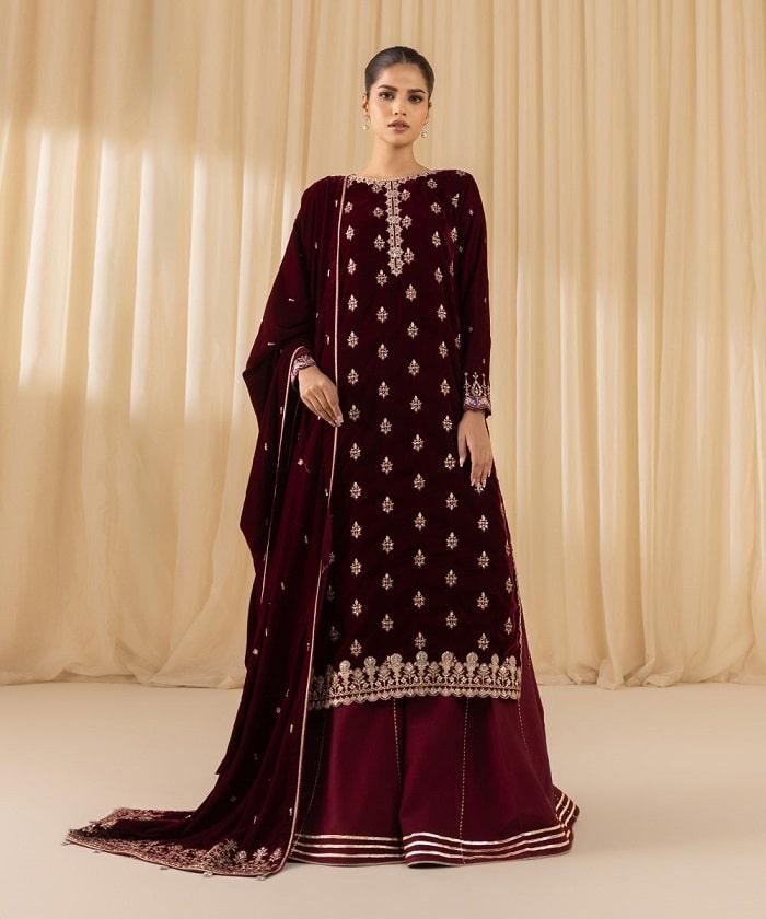 sapphire-maroon-velvet-3pc-suit