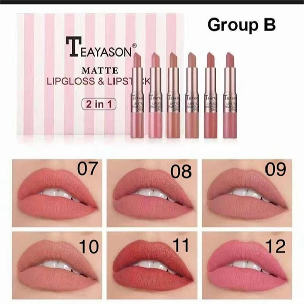 Teayason Matte Lipgloss & Lipstick