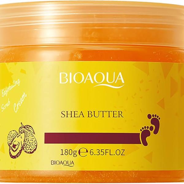 Bioaqua Foot Massage Exfoliating Shea Butter Cream 180g