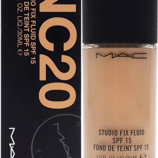 MAC Studio Fix Fluid Foundation NC15, NC20, NC25 30ml Each