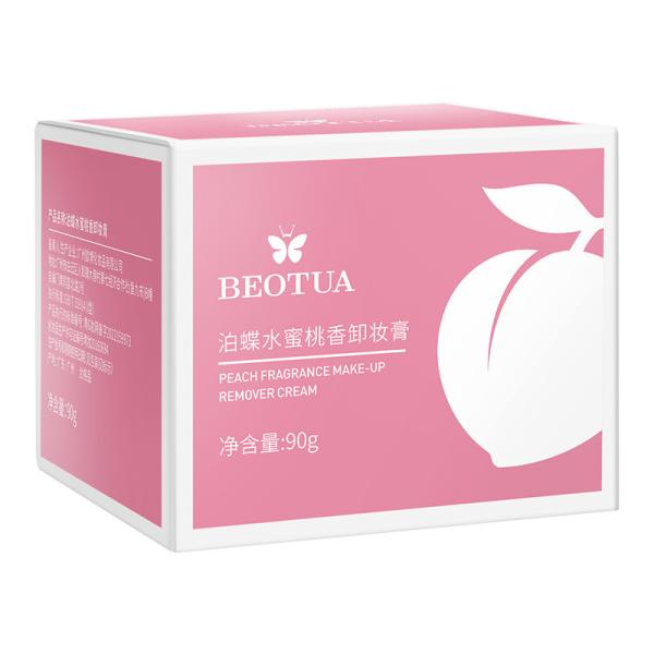 BEOTUA Peach Fragrance Make-Up Remover Cream