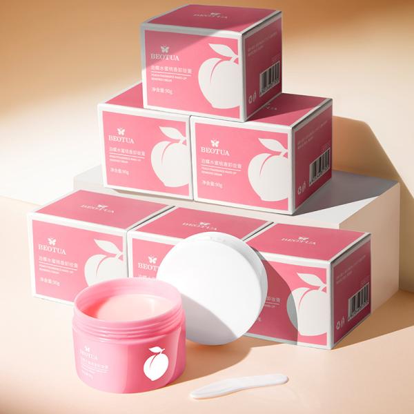 BEOTUA Peach Fragrance Make-Up Remover Cream