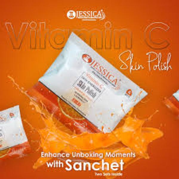 Jessica Vitamin C Skin Polish 2 in 1 (4PCS)