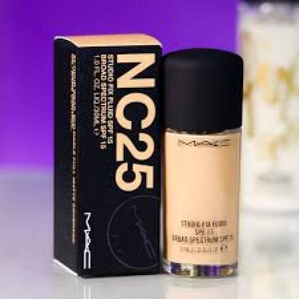 MAC Studio Fix Fluid Foundation NC15, NC20, NC25 30ml Each