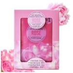 ROSE 4 in 1 Foot Care Set (Foot Soak , Scrub, Mud Mask, Lotion)