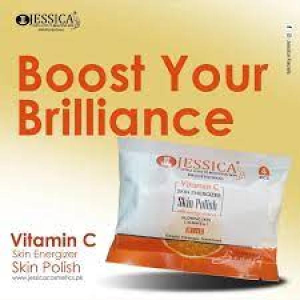 Jessica Vitamin C Skin Polish 2 in 1 (4PCS)