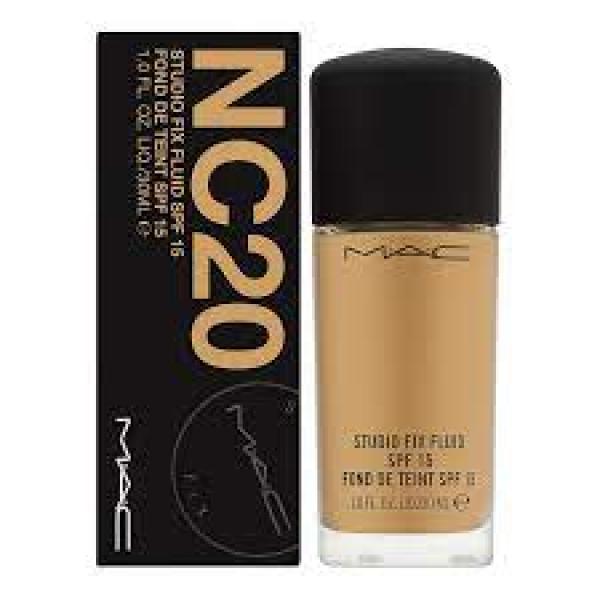 MAC Studio Fix Fluid Foundation NC15, NC20, NC25 30ml Each