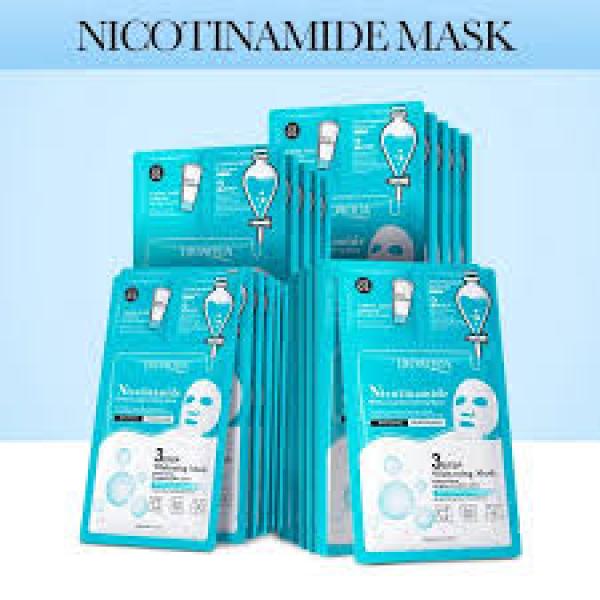 Bioaqua Nicotinamide Whitening Nourishing Mask 3 Step 25g